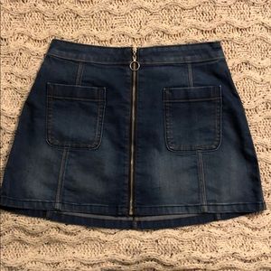 Vintage Hollister A-Line Mini Skirt
